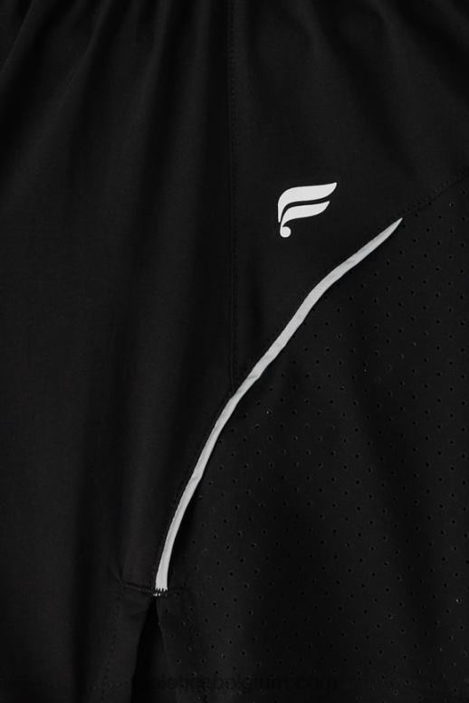 zwart/reflecterend zilver vrouwen geperforeerde run 5 