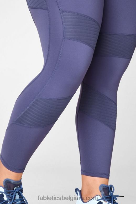 Egeïsch vrouwen overal motion365 hoog getailleerde moto 7/8 legging Fabletics LH20J1239