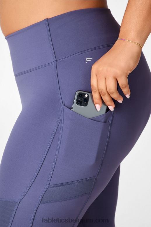 Egeïsch vrouwen overal motion365 hoog getailleerde moto 7/8 legging Fabletics LH20J1239
