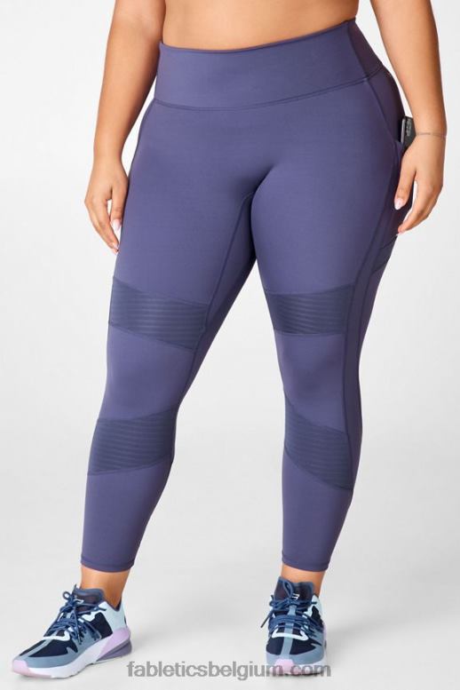 Egeïsch vrouwen overal motion365 hoog getailleerde moto 7/8 legging Fabletics LH20J1239