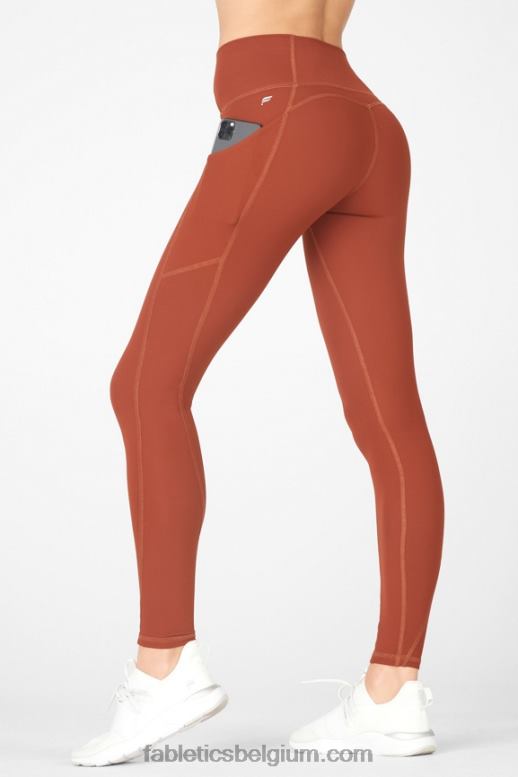 Java vrouwen oasis pureluxe legging met hoge taille 71 Fabletics LH20J916