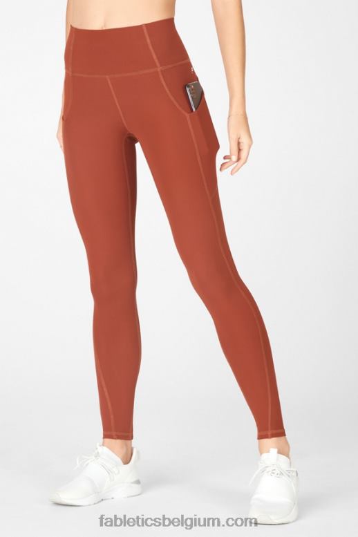 Java vrouwen oasis pureluxe legging met hoge taille 71 Fabletics LH20J916