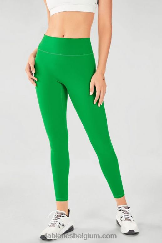 Kaitoke groen/wit vrouwen trinity motion365 legging met hoge taille 82 Fabletics LH20J1165
