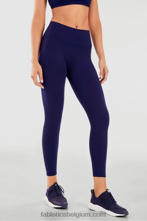 afgrond/blauw violet vrouwen boost powerhold hoog getailleerde 7/8 legging 60 Fabletics LH20J852