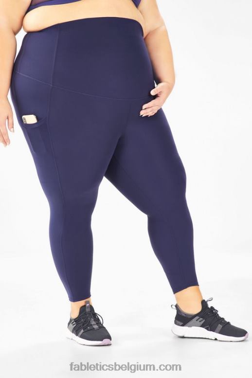 afgrond vrouwen pureluxe zwangerschaps 7/8 legging met hoge taille Fabletics LH20J951