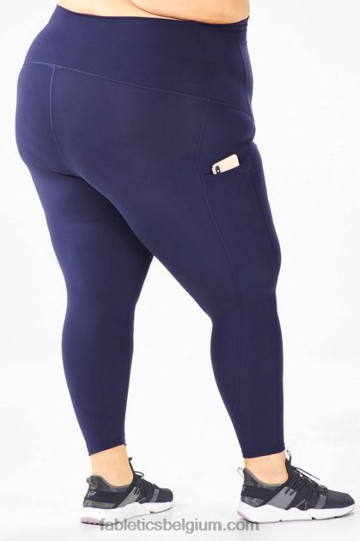 afgrond vrouwen pureluxe zwangerschaps 7/8 legging met hoge taille Fabletics LH20J951