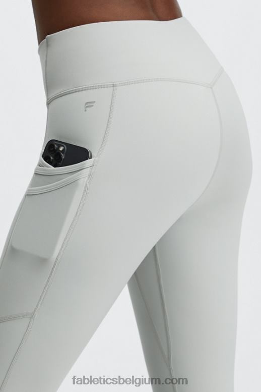 arctisch grijs vrouwen trinity motion365 legging met hoge taille 79 Fabletics LH20J1113