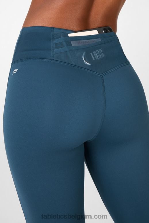 blauwe nova vrouwen trinity motion365 legging met hoge taille 79 Fabletics LH20J1115