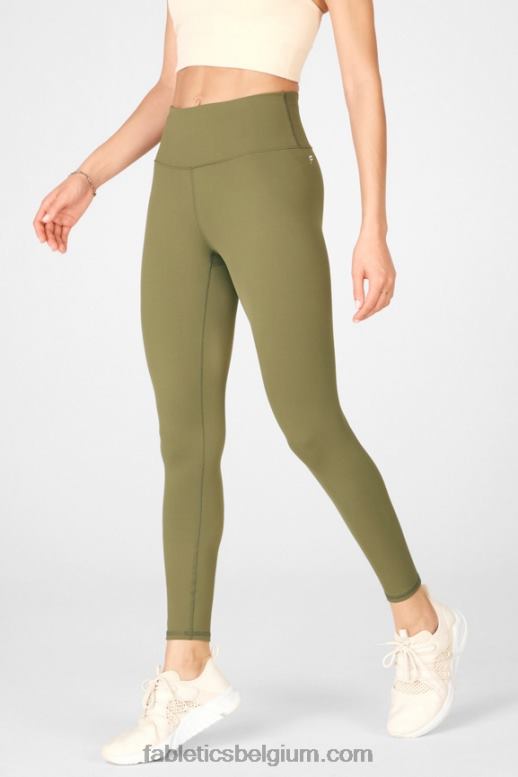 bosje/agave/zandduin vrouwen boost powerhold hoog getailleerde 7/8 legging 62 Fabletics LH20J862