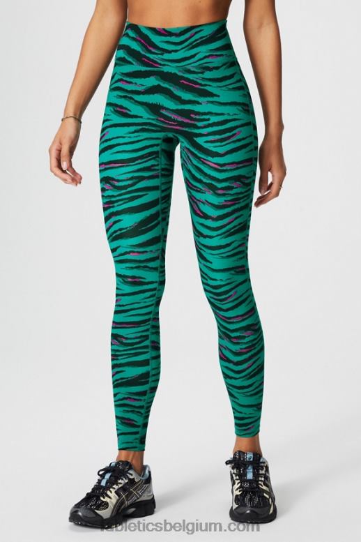 brul/power roze vrouwen trinity motion365+ legging met hoge taille Fabletics LH20J953