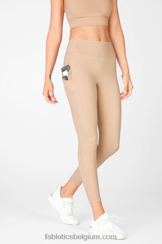 buff vrouwen trinity zak met hoge taille 7/8 Fabletics LH20J1305