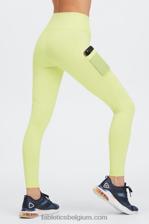 celeste/passion zomergekte vrouwen powerhold legging met hoge taille voor onderweg 41 Fabletics LH20J752