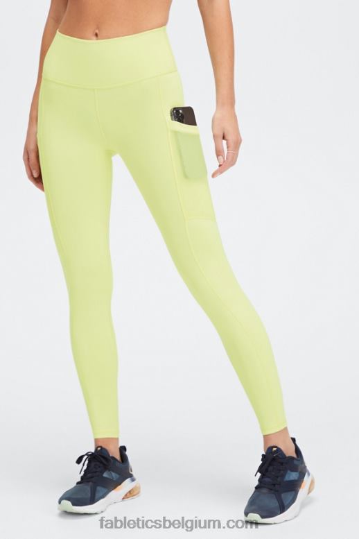 celeste/passion zomergekte vrouwen powerhold legging met hoge taille voor onderweg 41 Fabletics LH20J752