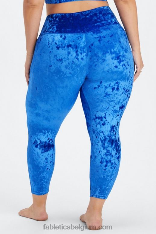 celeste vrouwen gekruiste velours gekruiste legging Fabletics LH20J1077