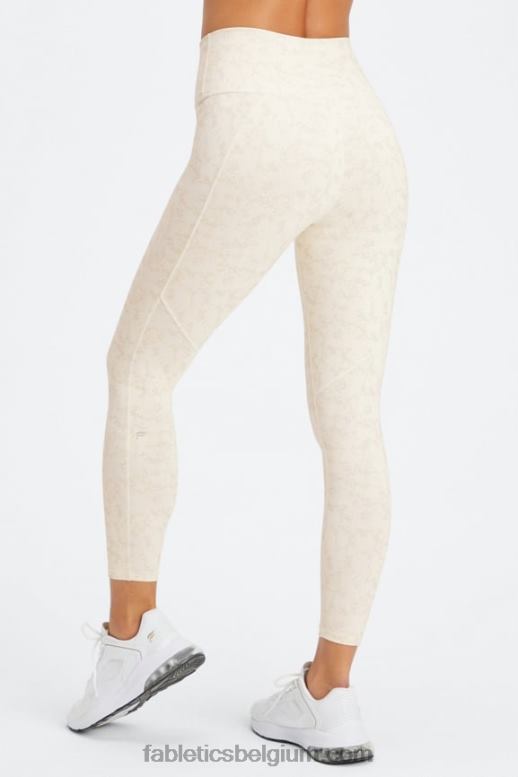 diep marine/middenblauw vrouwen define powerhold hoog getailleerde 7/8 legging 25 Fabletics LH20J670