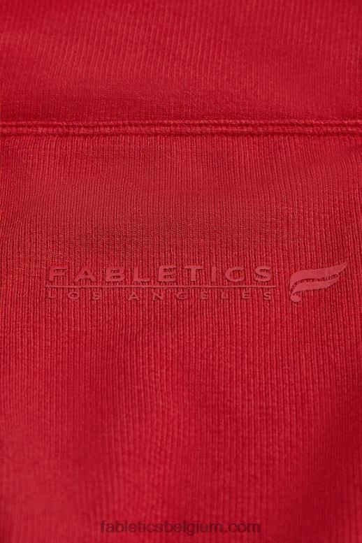 dieprode/la-logobalk vrouwen wolk naadloze high-waisted legging Fabletics LH20J833