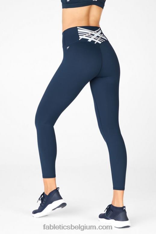 donder/multi vrouwen boost powerhold hoog getailleerde 7/8 legging 63 Fabletics LH20J867