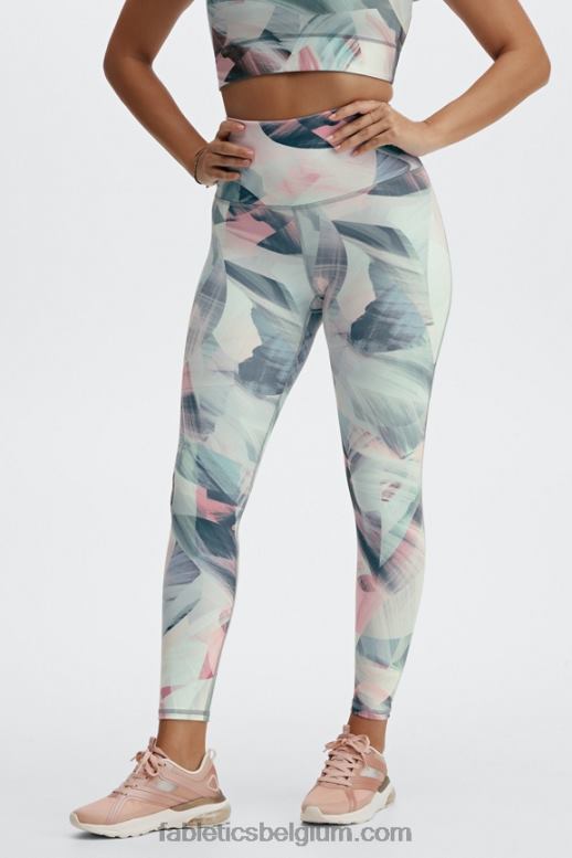 droomlandschap vrouwen pureluxe 7/8 legging met ultrahoge taille 67 Fabletics LH20J889