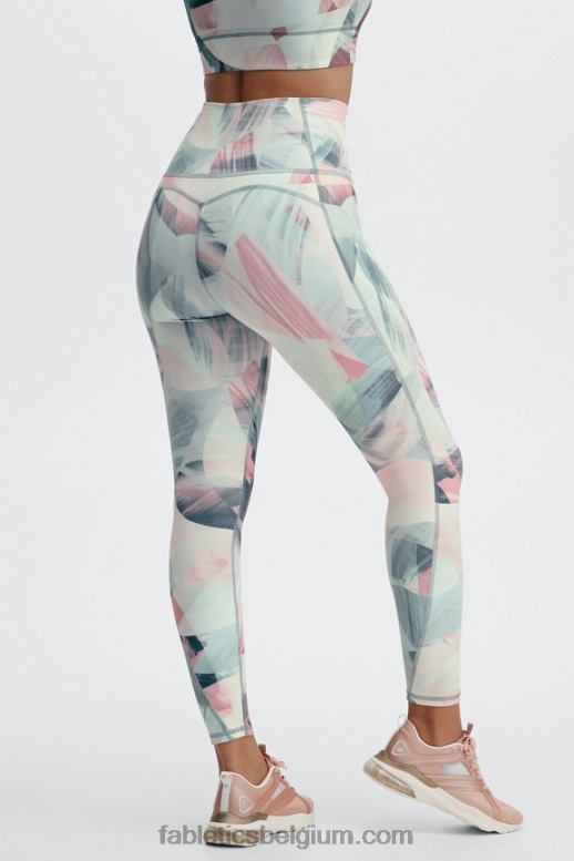 droomlandschap vrouwen pureluxe 7/8 legging met ultrahoge taille 67 Fabletics LH20J889