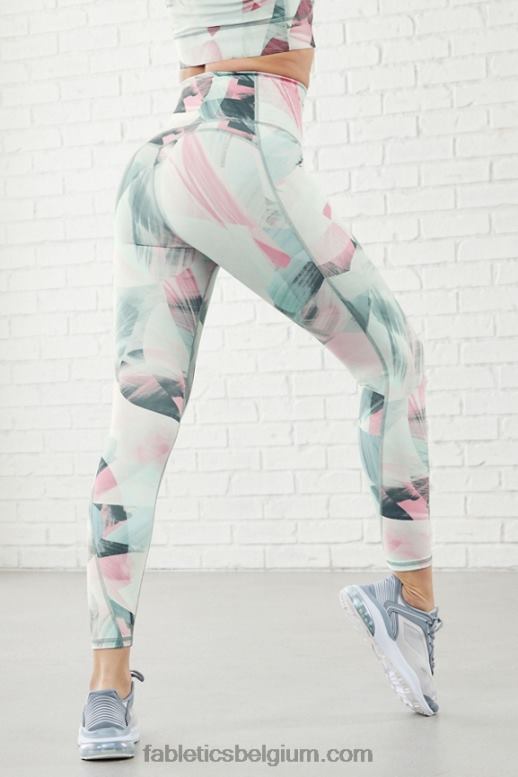 droomlandschap vrouwen pureluxe 7/8 legging met ultrahoge taille 67 Fabletics LH20J889