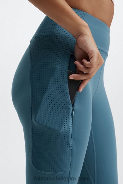 echte wintertaling vrouwen hoog getailleerde motion365 run 7/8 Fabletics LH20J1227