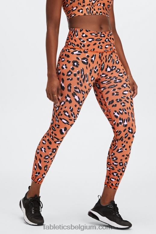 eiland ontsnapping / atletische club vrouwen define powerhold hoog getailleerde 7/8 legging 25 Fabletics LH20J668