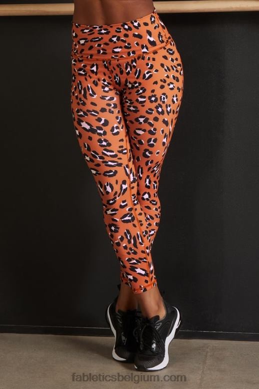eiland ontsnapping / atletische club vrouwen define powerhold hoog getailleerde 7/8 legging 25 Fabletics LH20J668