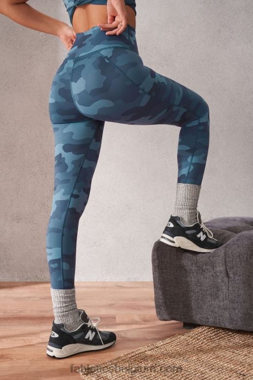 eiland ontsnapping / atletische club vrouwen define powerhold hoog getailleerde 7/8 legging 25 Fabletics LH20J669