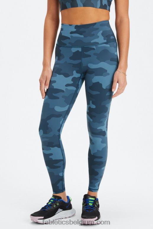 eiland ontsnapping / atletische club vrouwen define powerhold hoog getailleerde 7/8 legging 25 Fabletics LH20J669