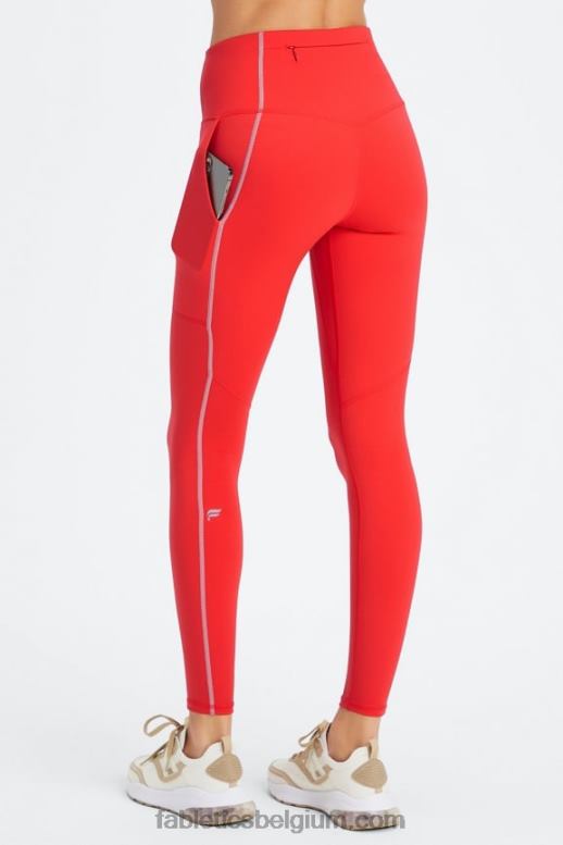 elektrisch kersen/mineraalgrijs vrouwen trinity motion365 hw utility legging Fabletics LH20J1273