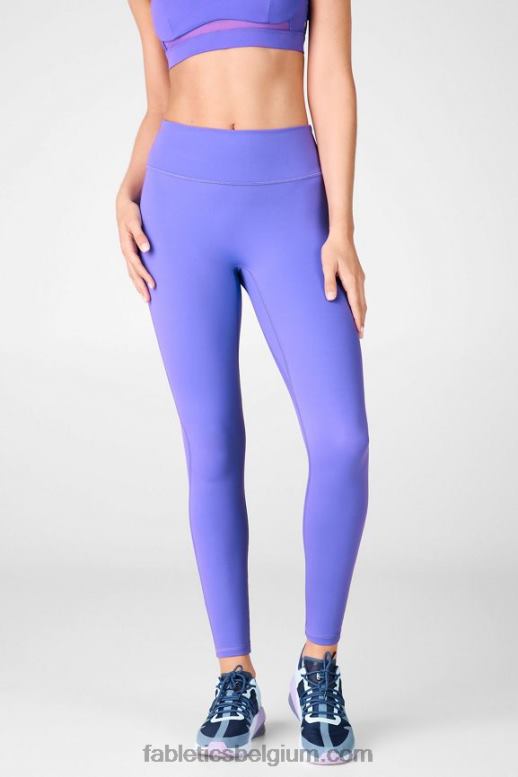 elektrisch violet/luchtpaars vrouwen trinity motion365 legging met hoge taille 80 Fabletics LH20J1118