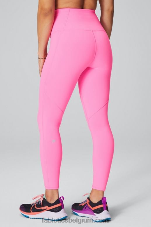 elektrische roos vrouwen define powerhold ultra hw 7/8 legging Fabletics LH20J1013