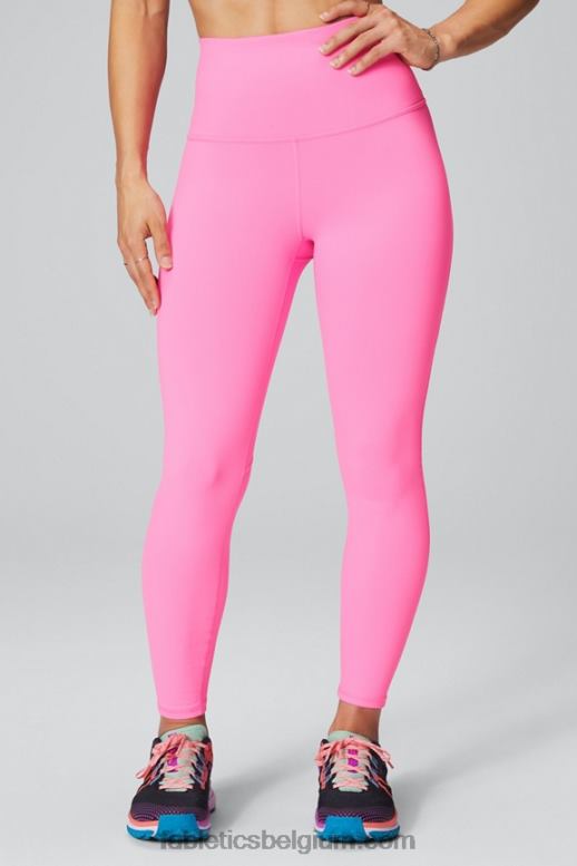 elektrische roos vrouwen define powerhold ultra hw 7/8 legging Fabletics LH20J1013