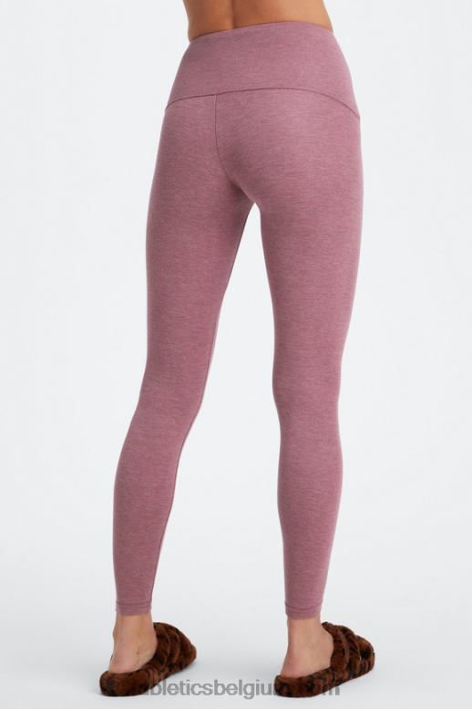 franse wijn heide vrouwen inlevende legging met hoge taille Fabletics LH20J1134