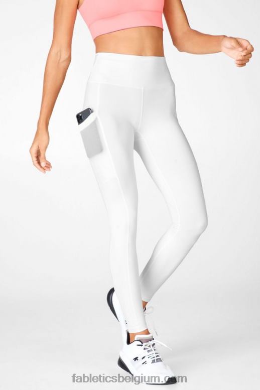 glühwein/donker mos multi vrouwen powerhold legging met hoge taille voor onderweg 43 Fabletics LH20J759