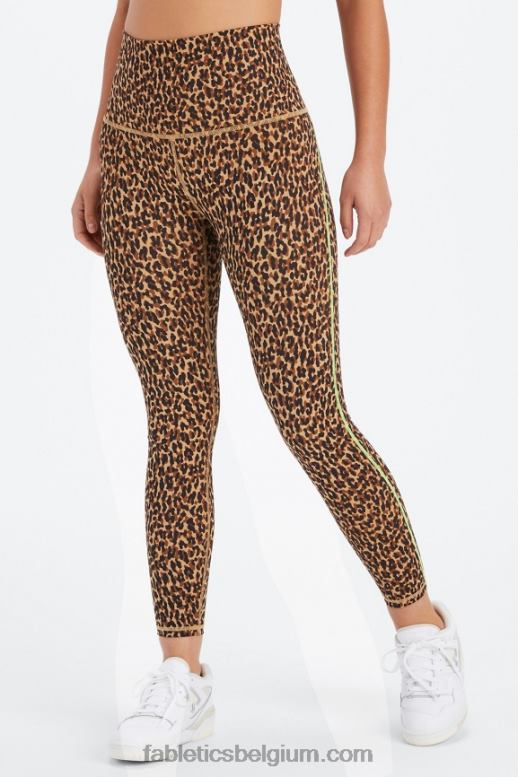 golvende cheetah/markeerstift vrouwen define powerhold ultra hw 7/8 legging Fabletics LH20J1014