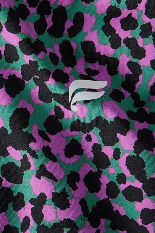 grasgroene safariplekken vrouwen overal motion365+ legging met hoge taille Fabletics LH20J938