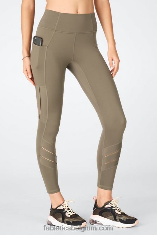 grizzly vrouwen overal motion365 hoog getailleerde moto 7/8 legging Fabletics LH20J1233