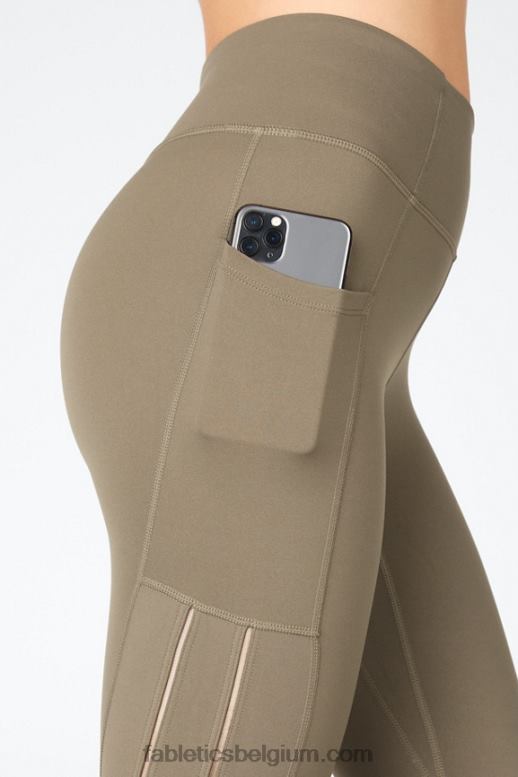 grizzly vrouwen overal motion365 hoog getailleerde moto 7/8 legging Fabletics LH20J1233