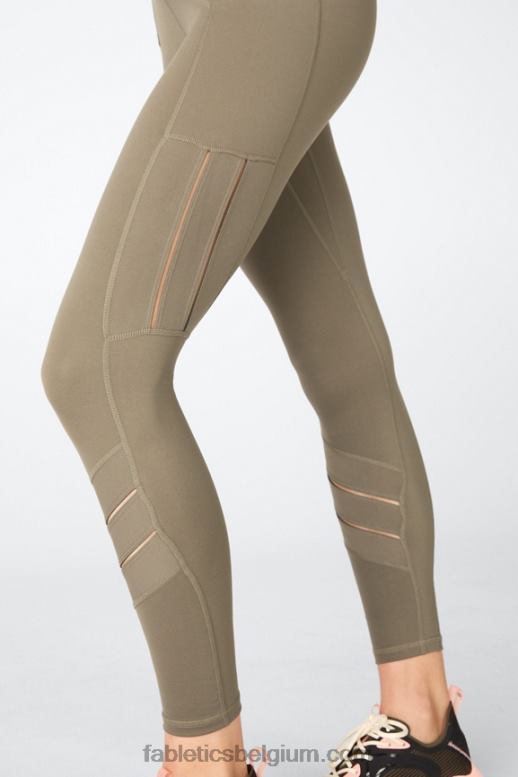 grizzly vrouwen overal motion365 hoog getailleerde moto 7/8 legging Fabletics LH20J1233