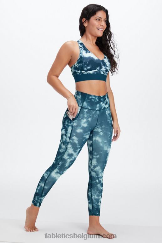 grot magma vrouwen oasis pureluxe 7/8 legging met hoge taille 52 Fabletics LH20J806
