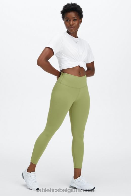 grote narcis droom/reflecterend zilver vrouwen define powerhold hoog getailleerde 7/8 legging 29 Fabletics LH20J688