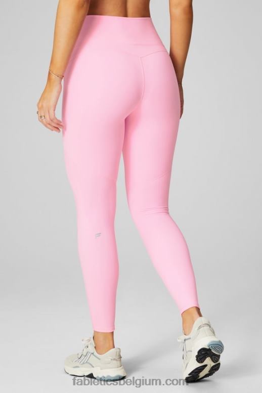 heldere ballerina vrouwen pureluxe legging met ultrahoge taille en ruches Fabletics LH20J871