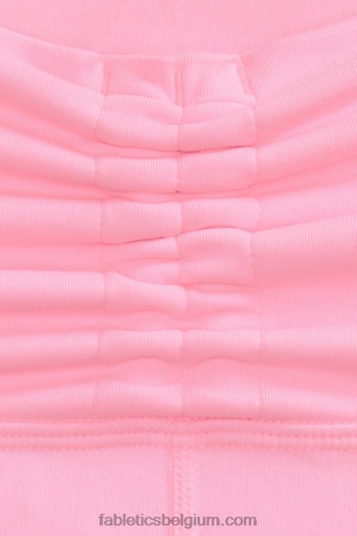 heldere ballerina vrouwen pureluxe legging met ultrahoge taille en ruches Fabletics LH20J872