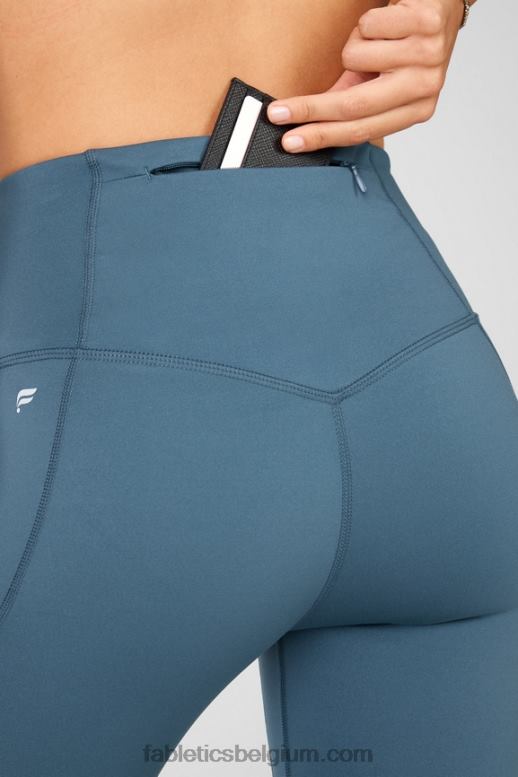 hemels blauw vrouwen trinity motion365+ hw utility legging Fabletics LH20J1094