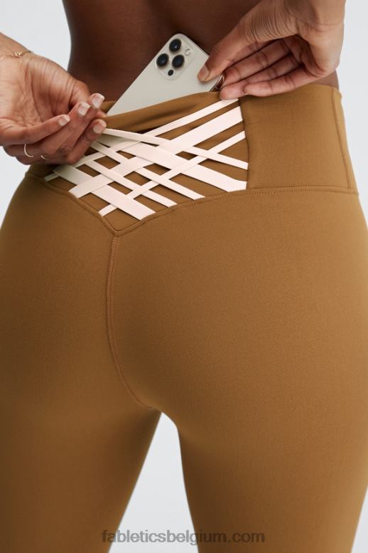 herfst/haver vrouwen boost powerhold hoog getailleerde 7/8 legging 60 Fabletics LH20J851