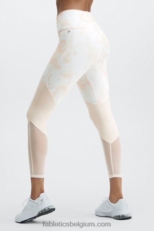 honing melk magma/wit vrouwen zone hoge taille 7/8 Fabletics LH20J1052