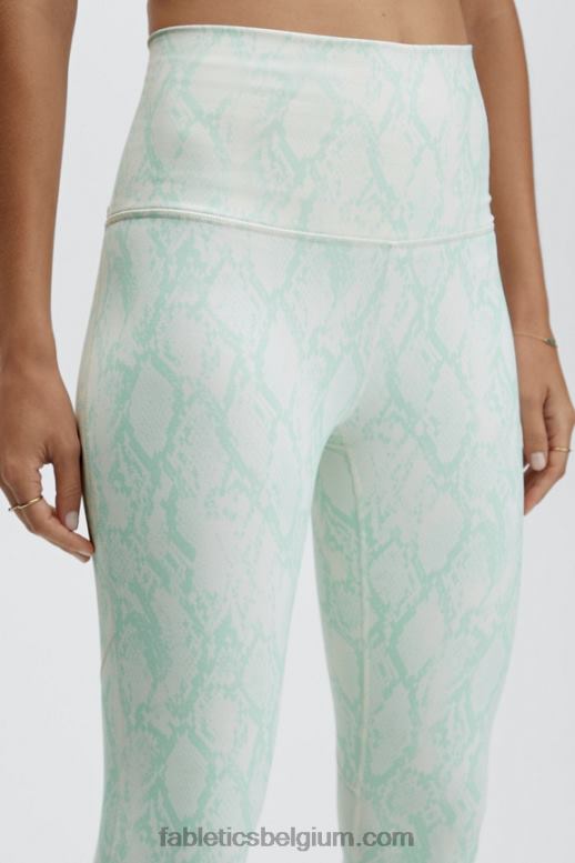 ijsblokje reptiel vrouwen define powerhold ultra hw 7/8 legging Fabletics LH20J1017