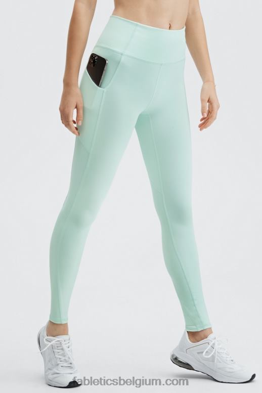 ijsblokje vrouwen oasis pureluxe legging met hoge taille 70 Fabletics LH20J910