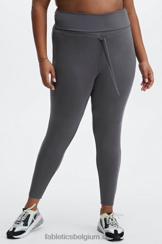 ijzer vrouwen luxe legging met trekkoord Fabletics LH20J1243